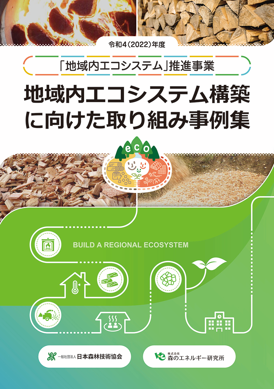 表紙の画像 地域内エコシステム構築に向けた取り組み事例集